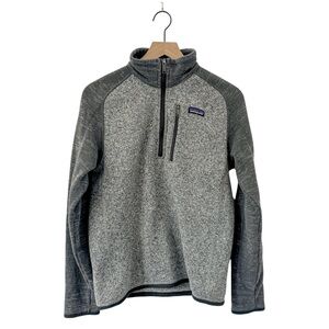 Patagonia Better Sweater 1/4 Zip Nickel Forge Grey